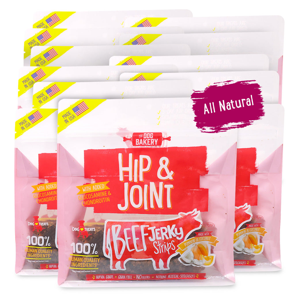 Beef Hip and Joint Jerky Strips - 10 oz