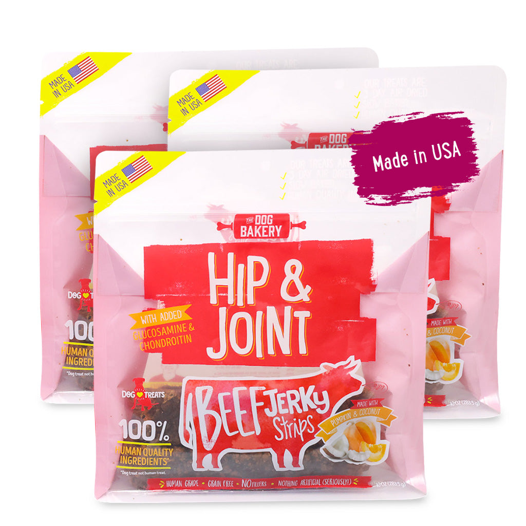 Beef Hip and Joint Jerky Strips - 10 oz