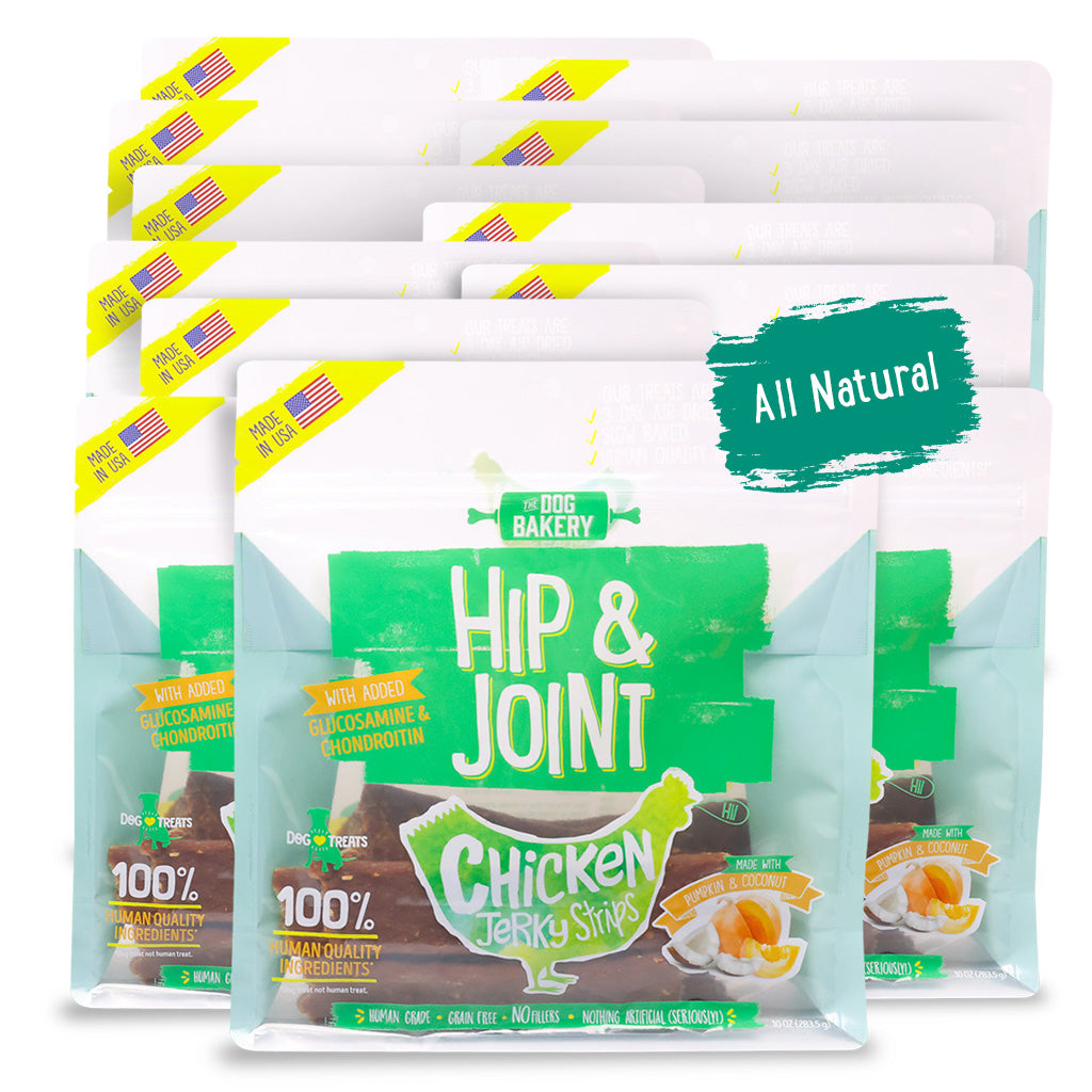 Chicken Hip and Joint Jerky Strips - 10 oz