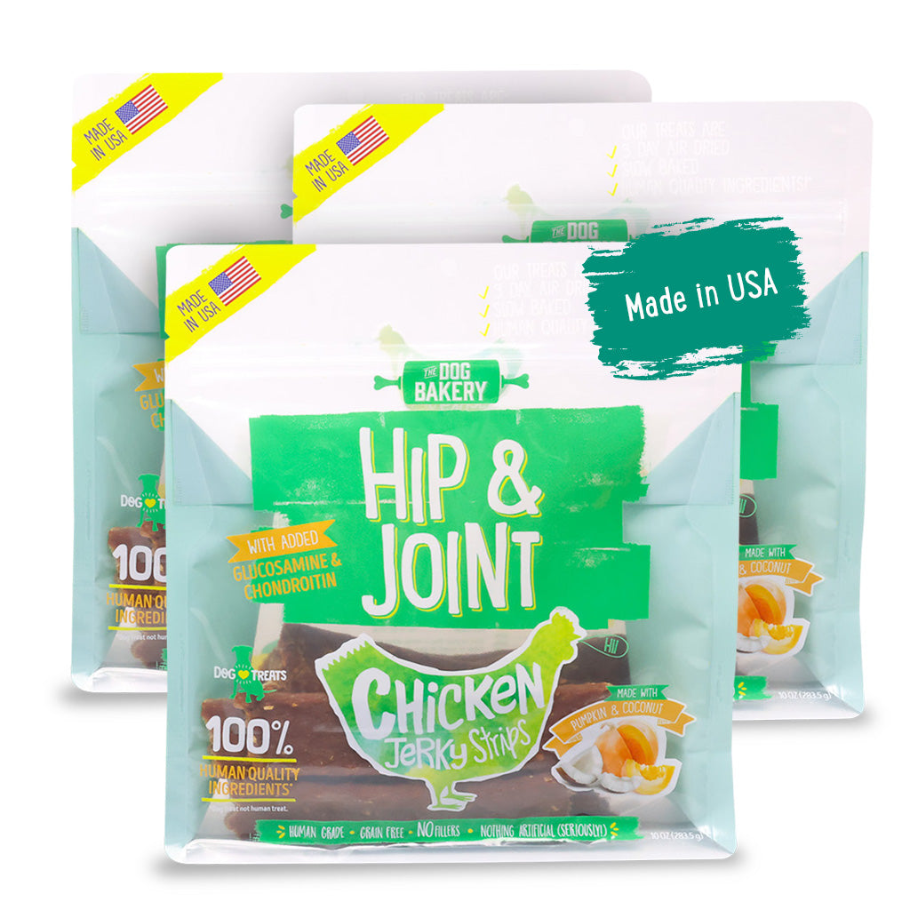 Chicken Hip and Joint Jerky Strips - 10 oz