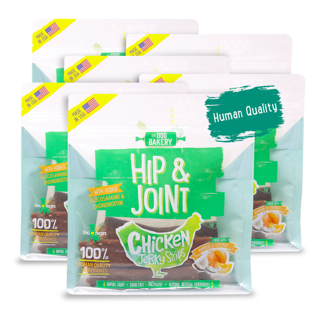 Chicken Hip and Joint Jerky Strips - 10 oz