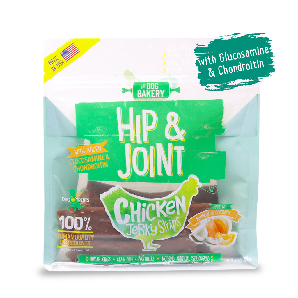 Chicken Hip and Joint Jerky Strips - 10 oz