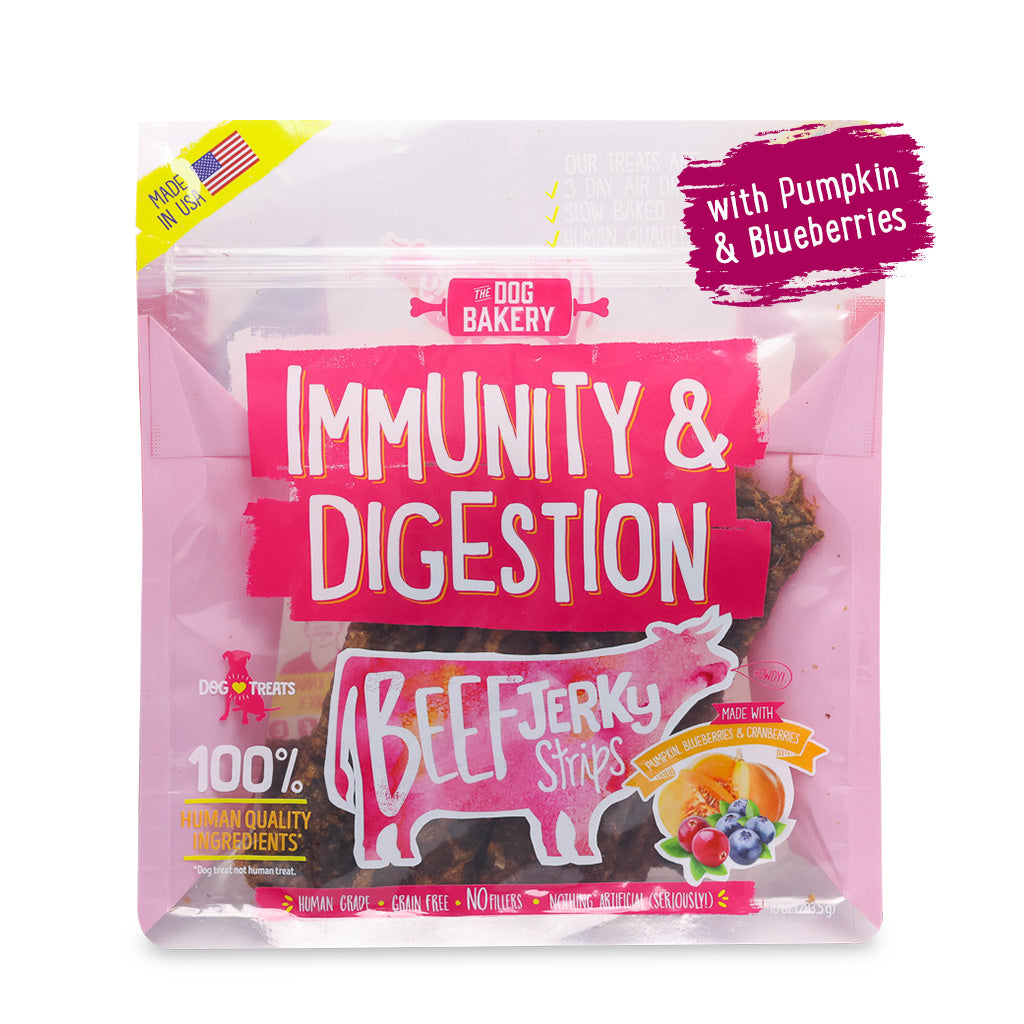 Beef Immunity and Digestion Jerky Strips - 10 oz