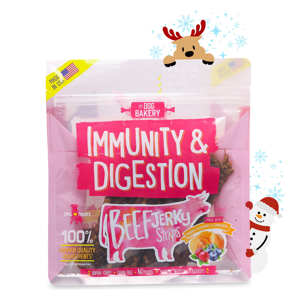 Beef Immunity and Digestion Jerky Strips - 10 oz