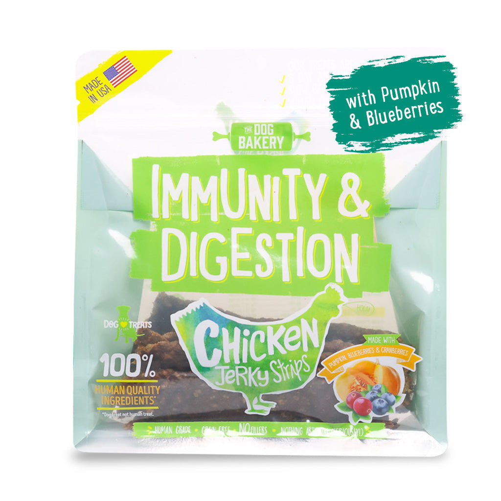 Chicken Immunity and Digestion Jerky Strips - 10 oz