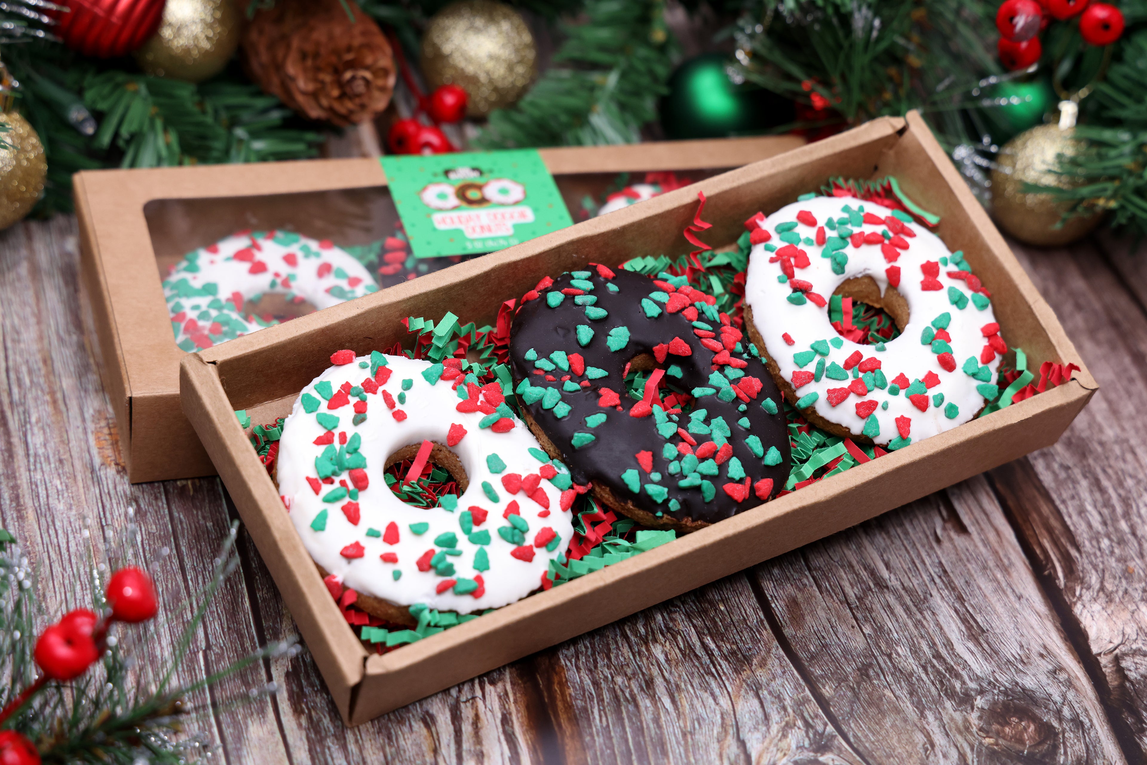 Holiday Donuts For Dogs