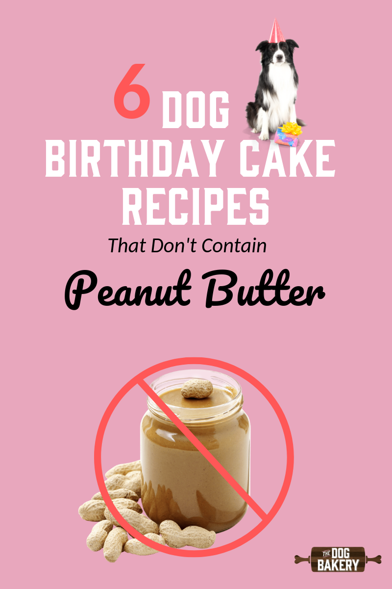 6 Dog Birthday Cake Recipes That Don't Include Peanut Butter