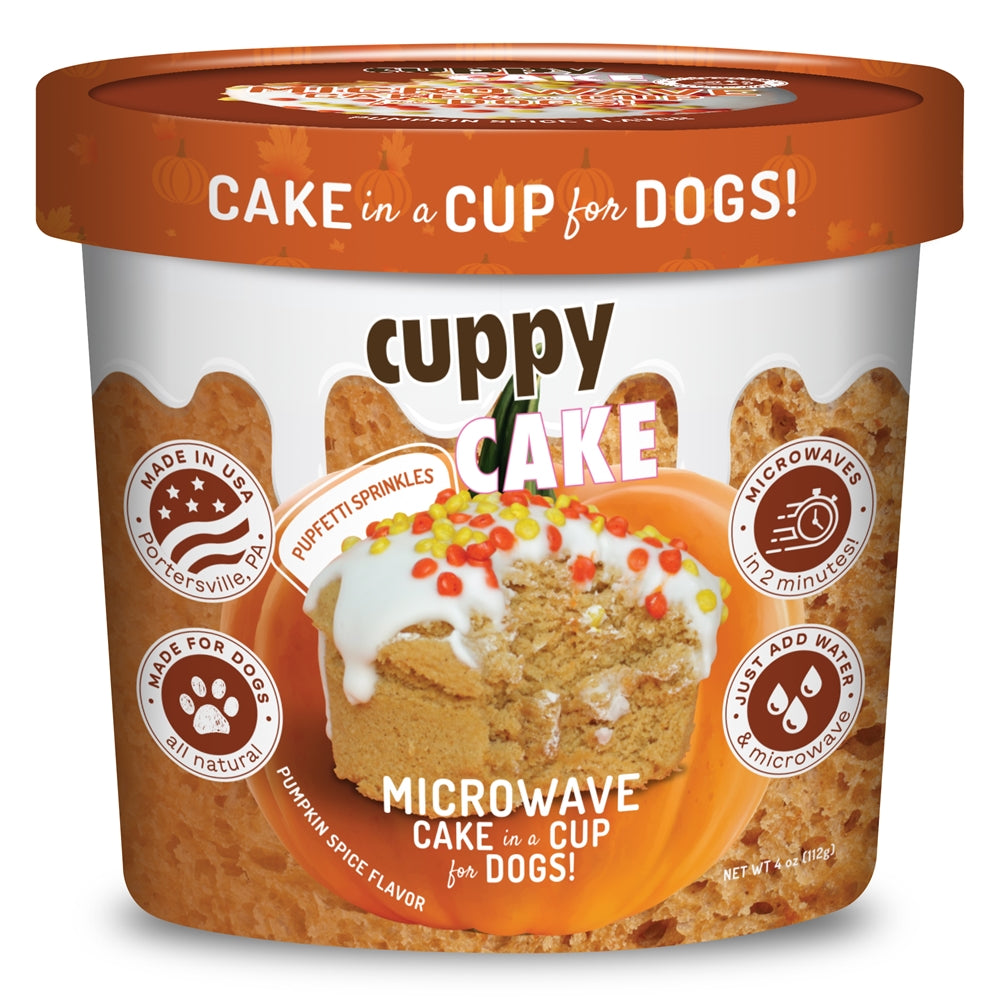 Pumpkin Spice Cuppy Cake- Microwave Cake in a Cup