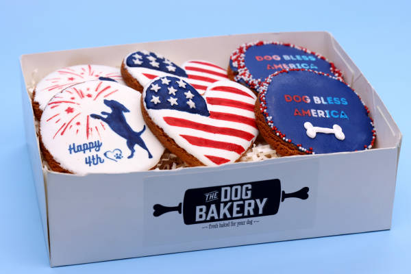 4th of July Cookies for Dogs