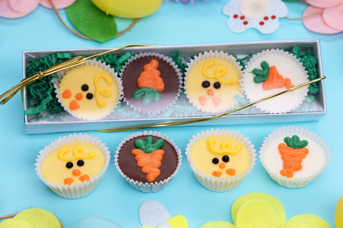 Peanut Butter Pup Cups: Spring Edition