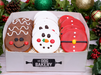 Holiday Dog Cookies