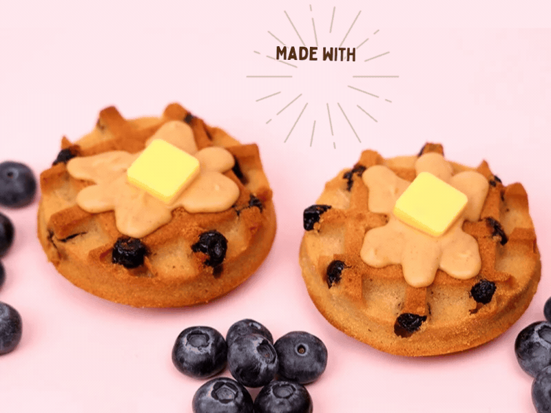 Blueberry Waffles