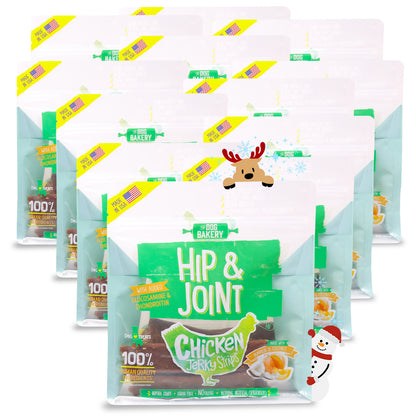 Chicken Hip and Joint Jerky Strips - 10 oz