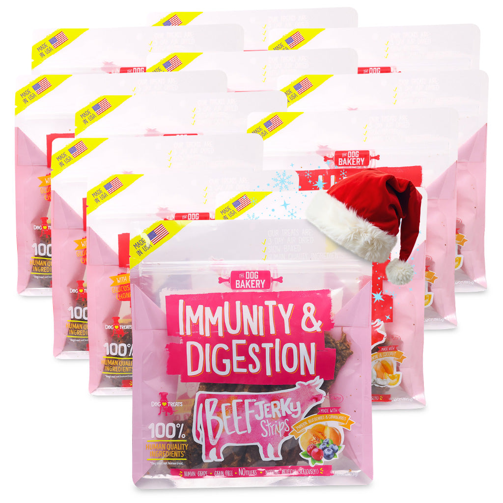 Beef Immunity and Digestion Jerky Strips - 10 oz