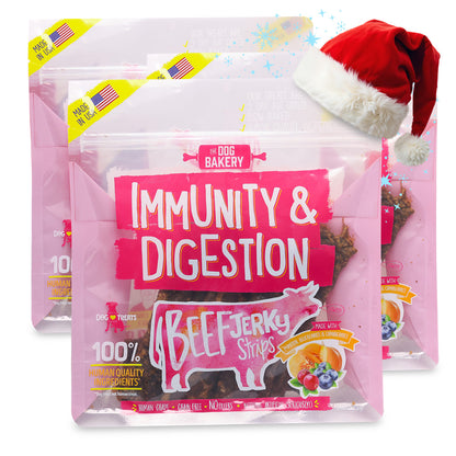 Beef Immunity and Digestion Jerky Strips - 10 oz