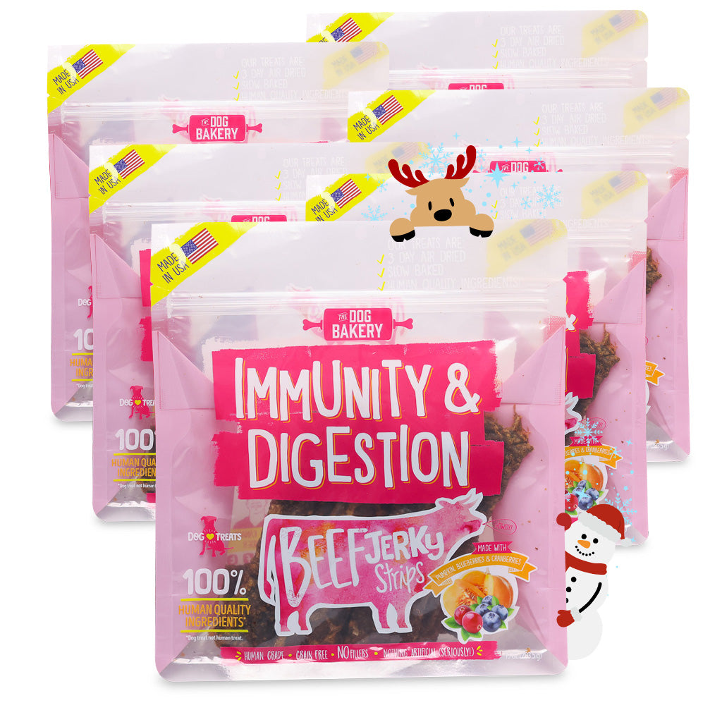 Beef Immunity and Digestion Jerky Strips - 10 oz