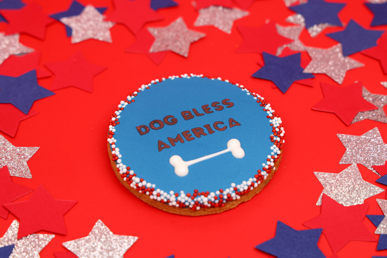 4th of July Cookies for Dogs