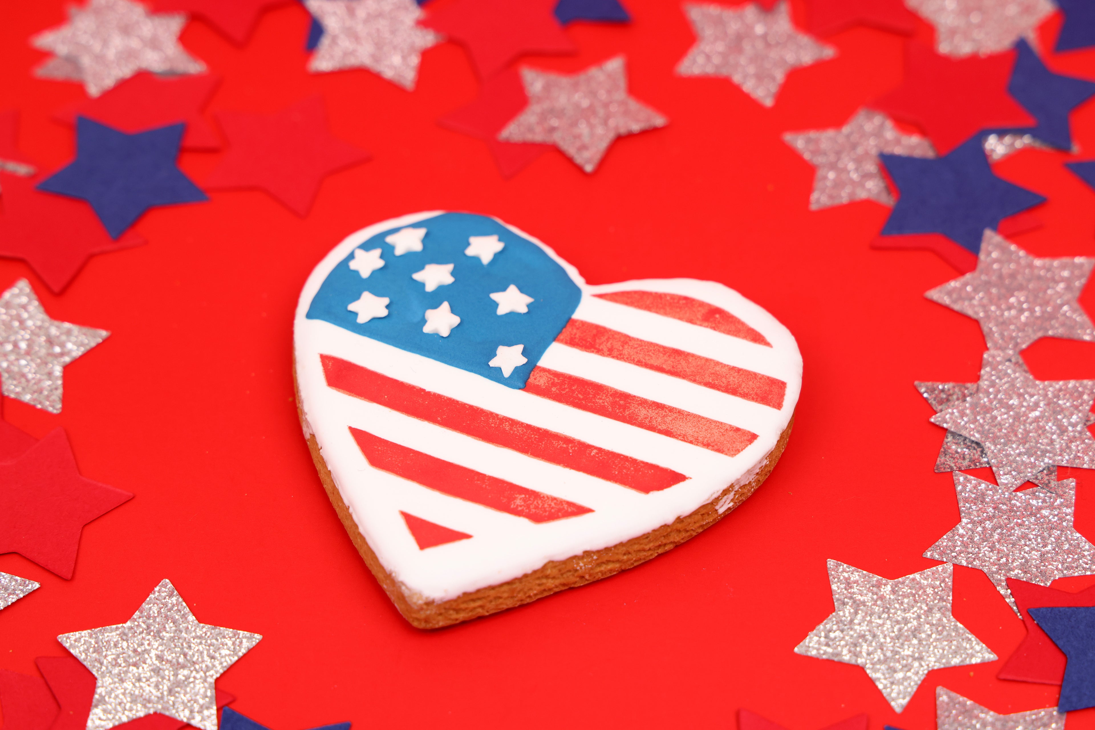 4th of July Cookies for Dogs