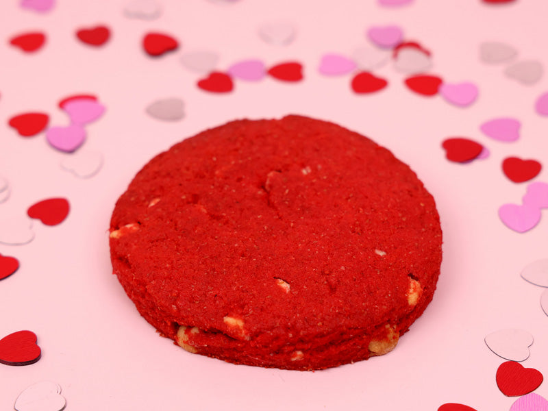 Paw-lentine's Red Velvet Cookies