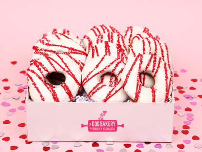 Peanut Butter Valentine Donuts