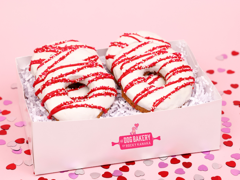 Peanut Butter Valentine Donuts