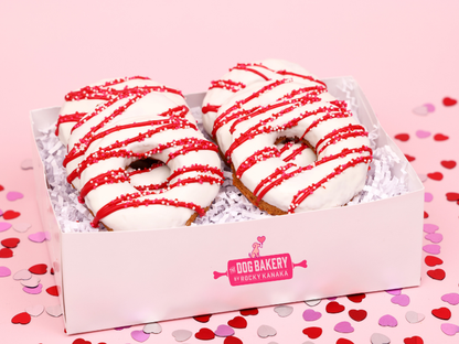 Peanut Butter Valentine Donuts