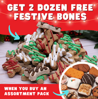 24 FREE Festive Bones with Treat Assortment Pack