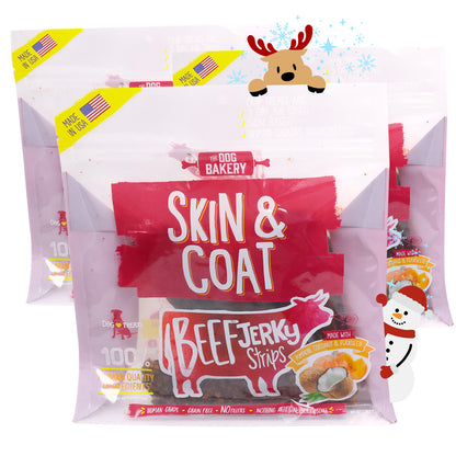 Beef Skin and Coat Jerky Strips - 10 oz