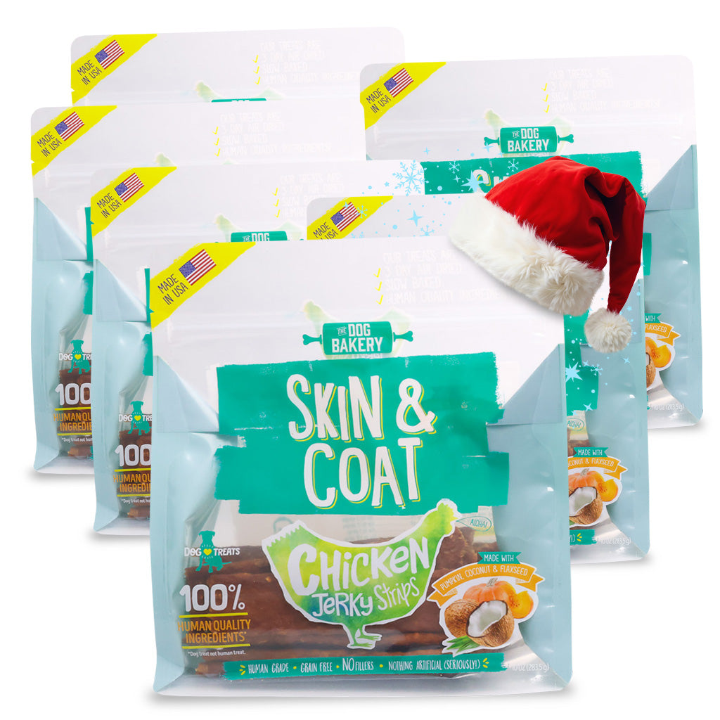 Chicken Skin and Coat Jerky Strips - 10 oz