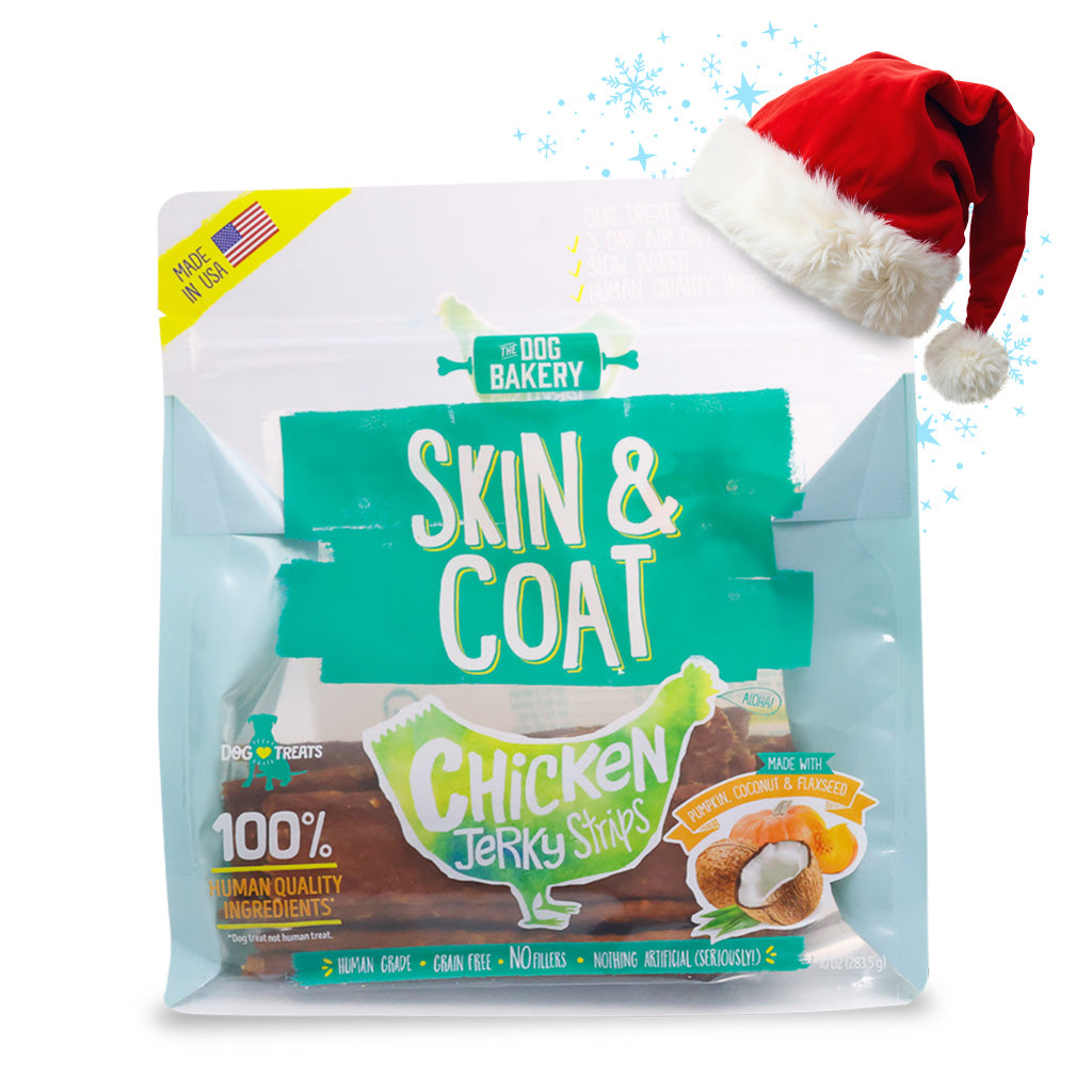 Chicken Skin and Coat Jerky Strips - 10 oz