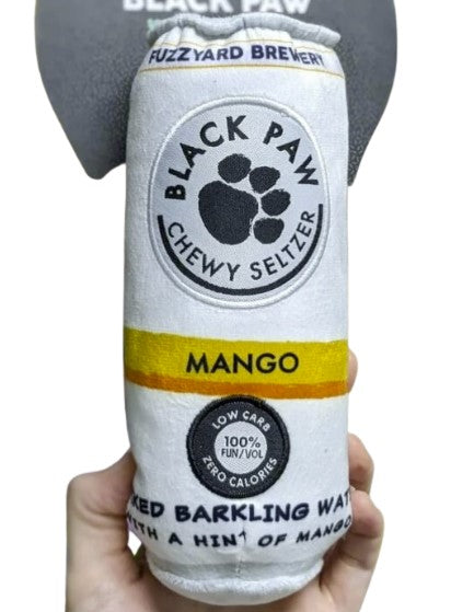 Black Paw Mango Drink Dog Toy