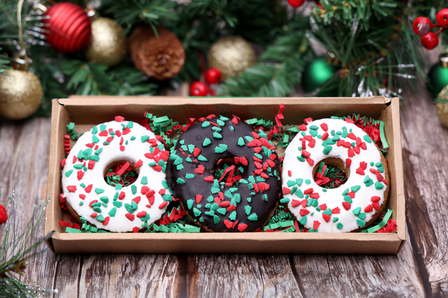 Holiday Donuts For Dogs