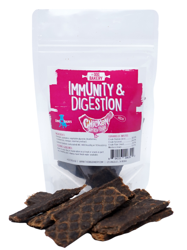 Chicken Jerky, Immunity &amp; Digestion,  4 oz