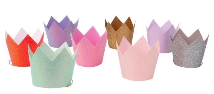 Glitter Party Crowns For Dogs
