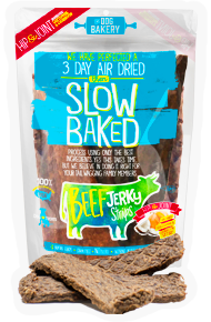 The Dog Bakery Beef Jerky Strips